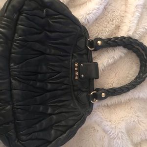 Miu Miu black shoulder bag